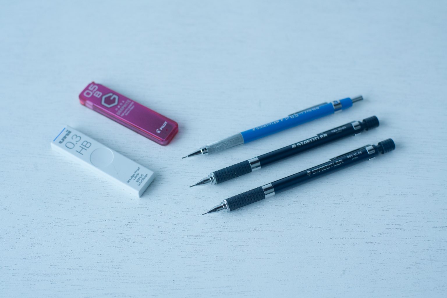 ステッドラー 製図用 シャープペンシル と 芯 / Staedtler mechanical pencils and leads